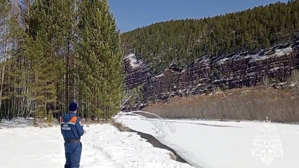 В Иркутской области проводят взрывные работы на реке Нижняя Тунгуска