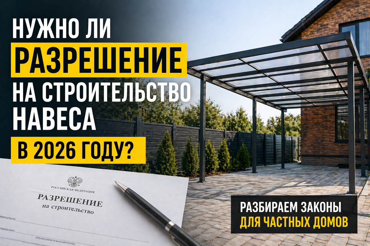 Оригинал статьи на сайте: https://al-kovka.ru/razreshenie-na-stroitelstvo-navesa