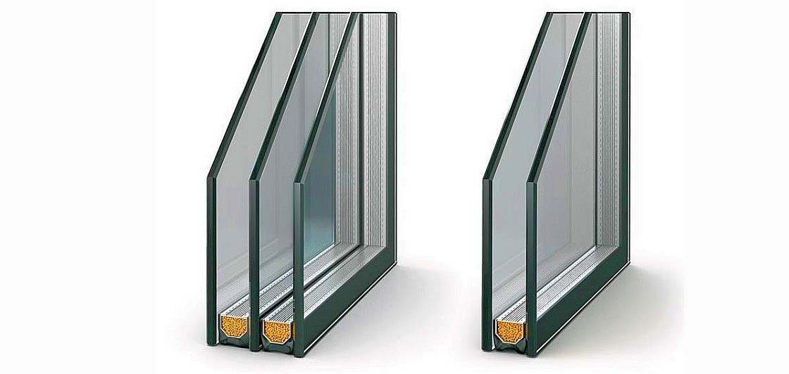 Одно и двух камерный стеклопакет