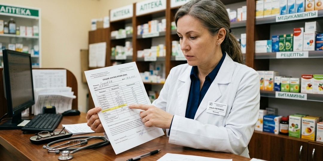 Врач смотрит 2 строки вашего анализа. А остальные 16 закрывают серьёзные дефициты