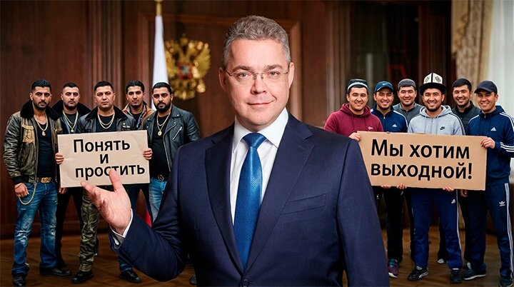 "Всем будет халяль": Губернатор дважды вошёл "не в ту дверь". Народ не понял