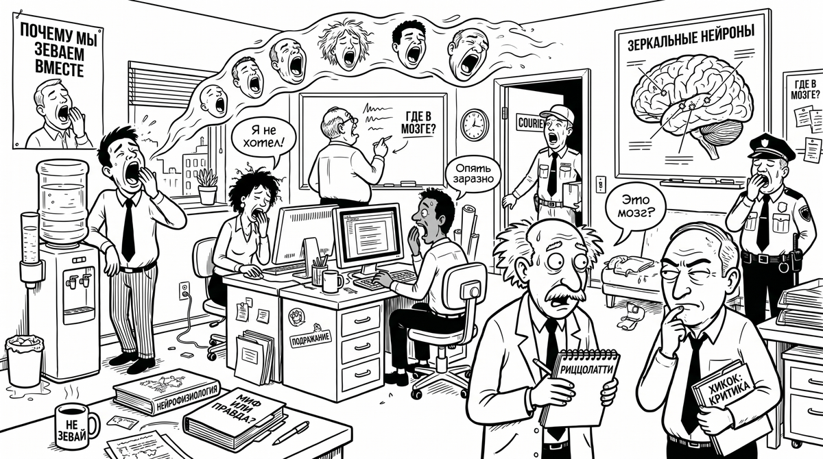    Зеркальные нейроны и цепная зевота | Роман Ямилев. Главный в Мозгоправочной Роман Ямилев