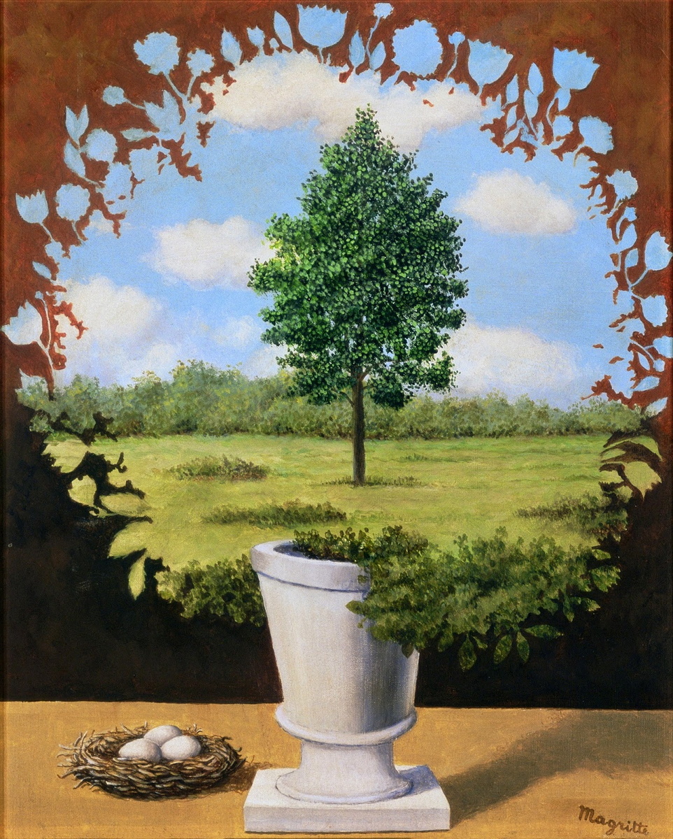 «Продолжение». — Рене Магритт, 1965 г.
