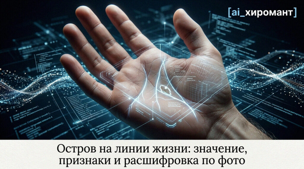    Остров на линии жизни и его значение admin
