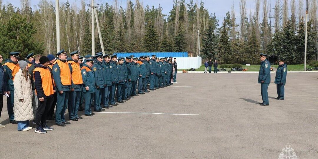 В Воронежской области прошёл первый этап смотра-конкурса среди пожарных