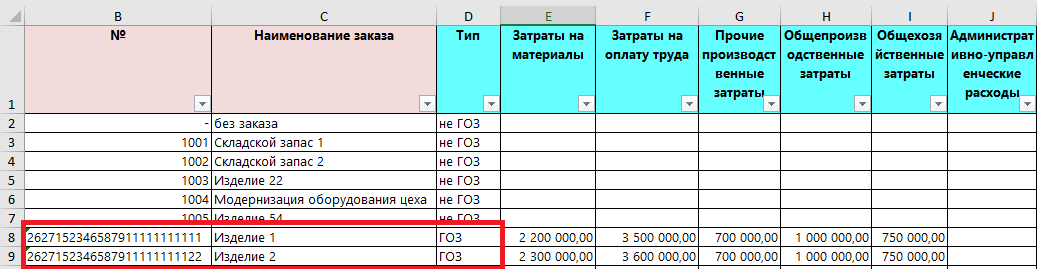 Справочник заказов (пример условный). Без актуальных справочников вы рискуете запутаться в платежах и нарушить требования 275-ФЗ и раздельного учета.