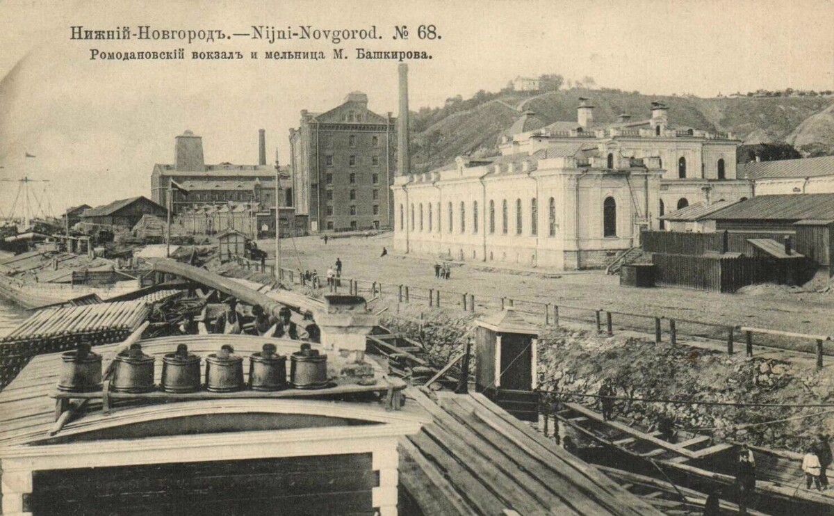    Ромодановский вокзал во времена Российской империи   pastvu.com alt82