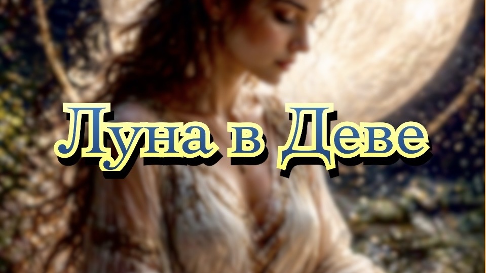 Луна в Деве: когда чувства становятся системой