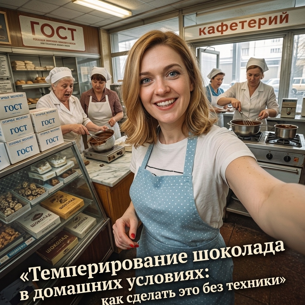    Как правильно темперировать шоколад дома без специального оборудования. admin