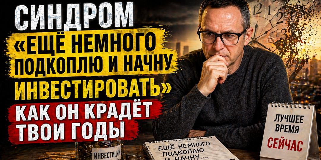 «Ещё немного подкоплю - и начну». Эта фраза стоит вам миллионы