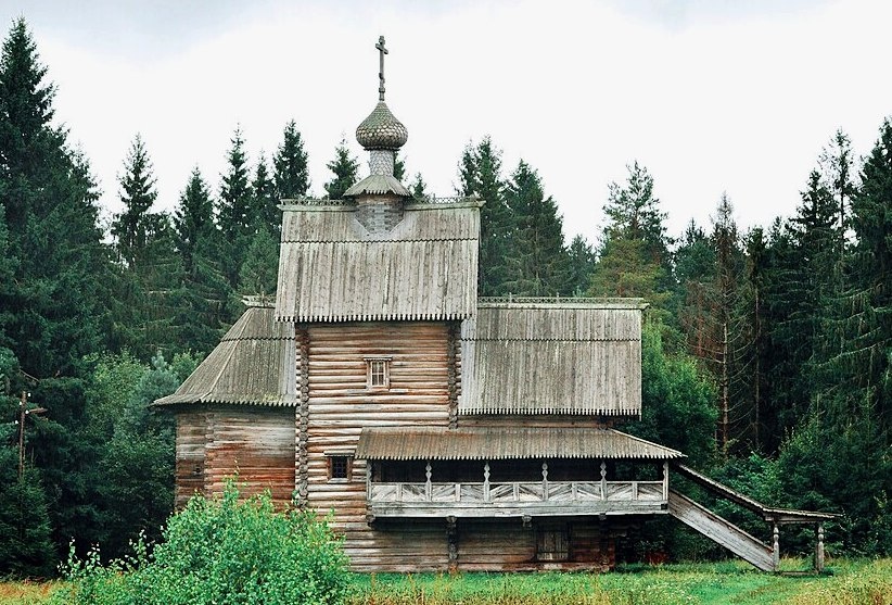 Вознесенская церковь с погоста Спас на Сози