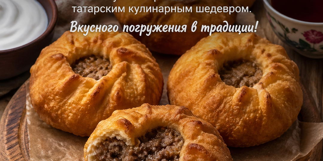 Перемеч, первый же укус, и ты поймёшь, почему эти пирожки считаются татарским кулинарным шедевром. Вкусного погружения в традиции