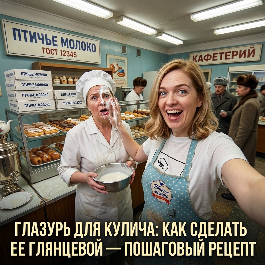    Идеально гладкая и блестящая глазурь для праздничной выпечки. admin