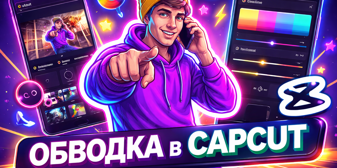 Обводка в CapCut: как сделать крутой контур вокруг объекта и не выглядеть новичком