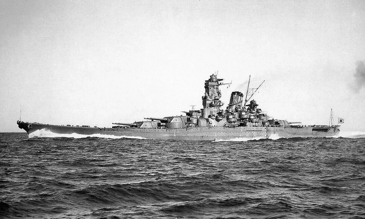 «Ямато» на испытаниях, 1941 год