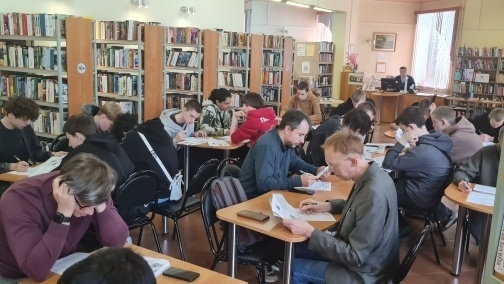 Тверичане написали в Герценке «Диктант Победы»