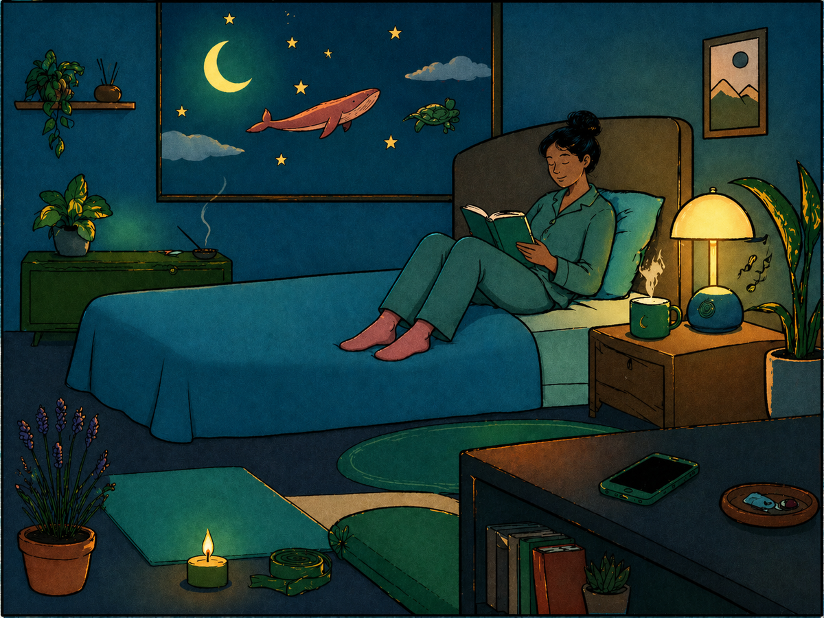 Расслабляющая атмосфера способствует хорошему сну.