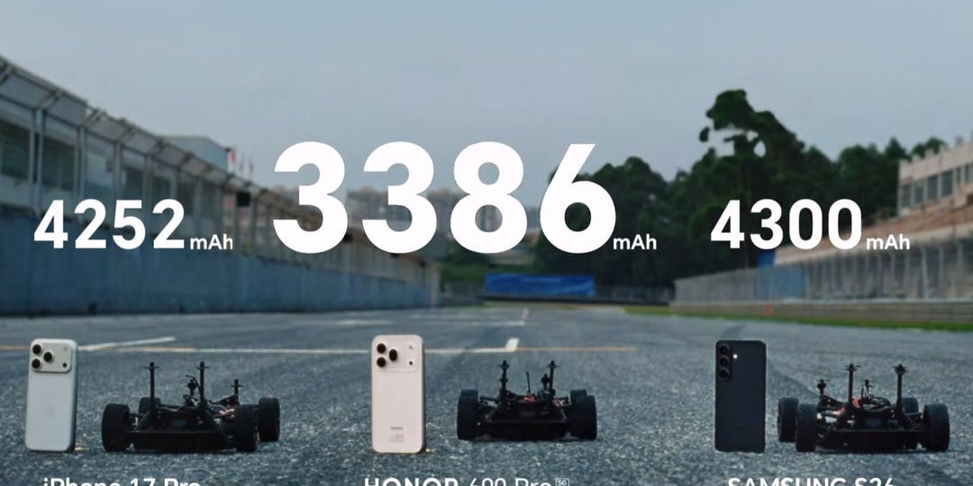 Honor 600 победил iPhone 17 Pro в… гонке на радиоуправляемых машинках
