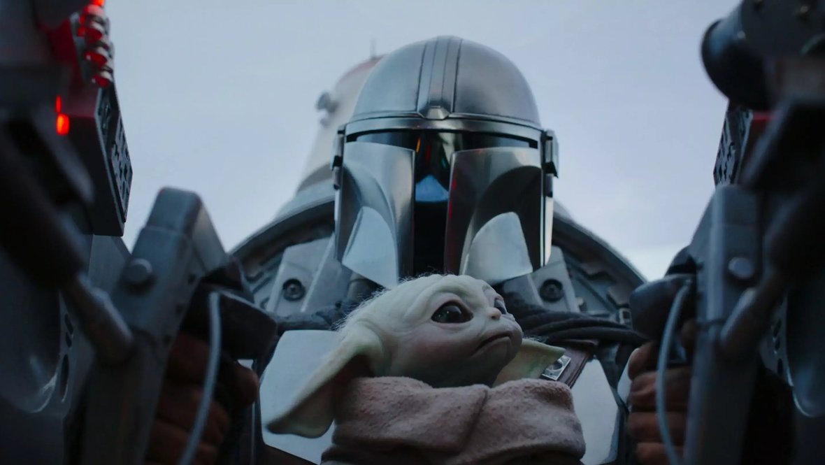    Кадр из фильма «Мандалорец и Грогу», реж. Джон Фавро, Walt Disney Studios Motion Pictures