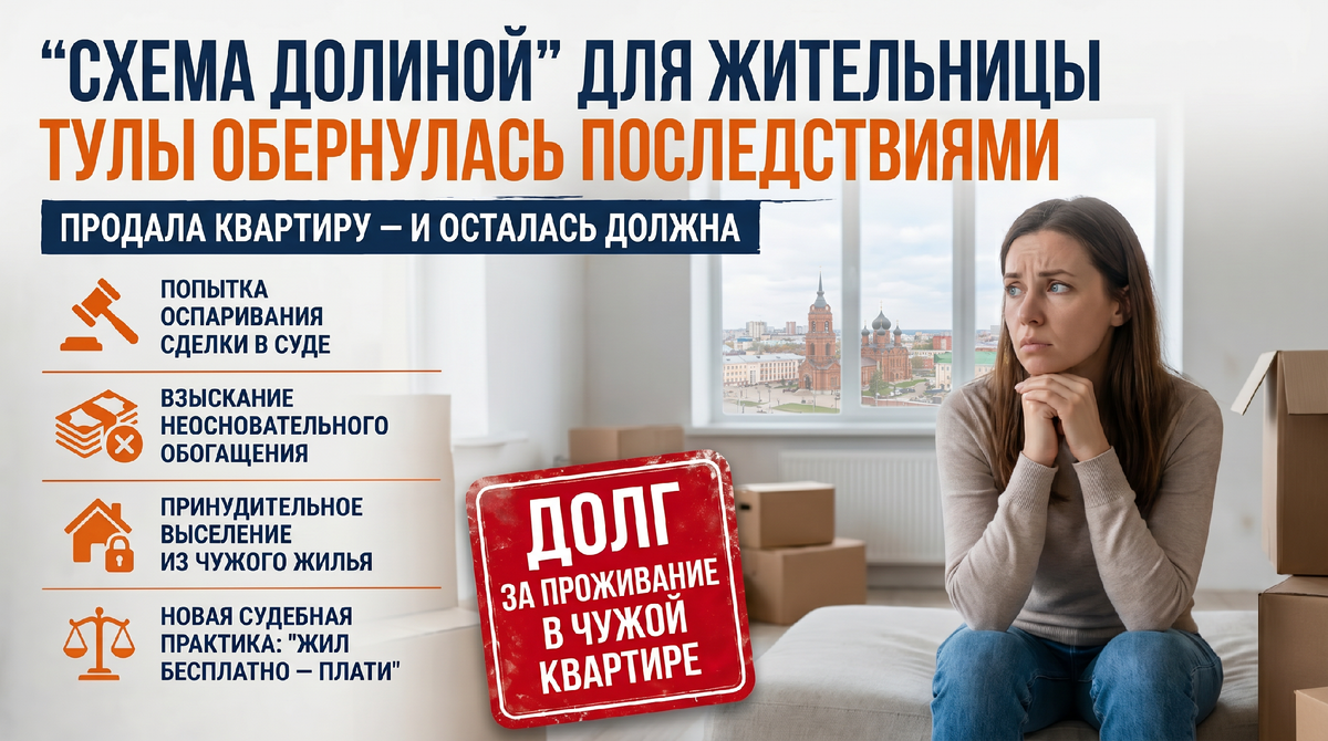 «Схема Долиной» для жительницы Тулы обернулась последствиями