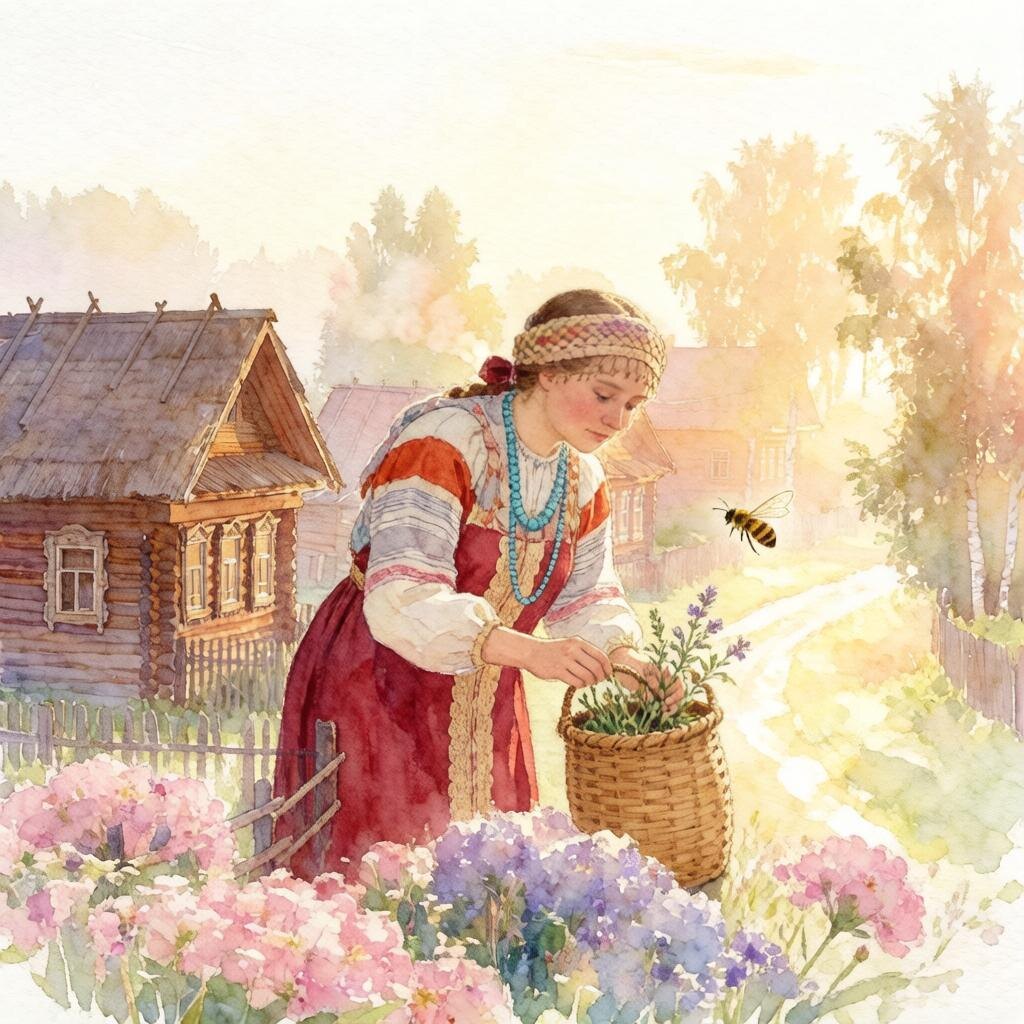 «На Фомаиду даже пыль пахнет мёдом — присмотрись, и увидишь, как медуница тянет душу из земли к небу».