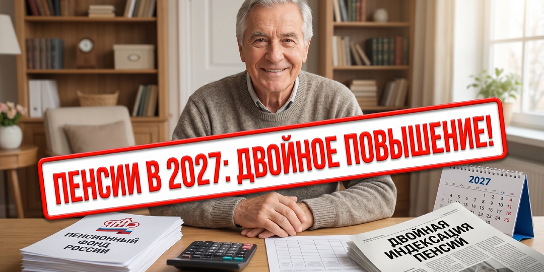Пенсии в 2027 году вырастут вдвойне: решение Госдумы