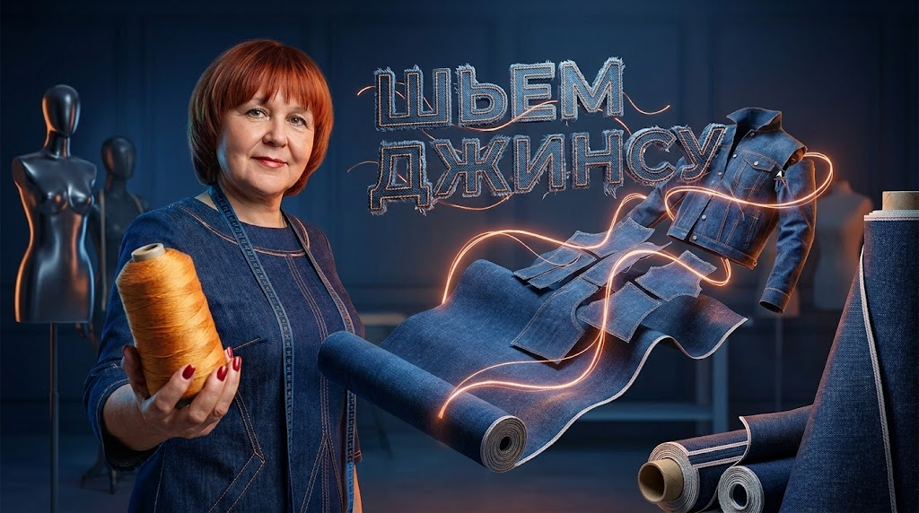    Узнайте, что можно сшить из старых джинсов и как правильно работать с плотным денимом. LebedevAV