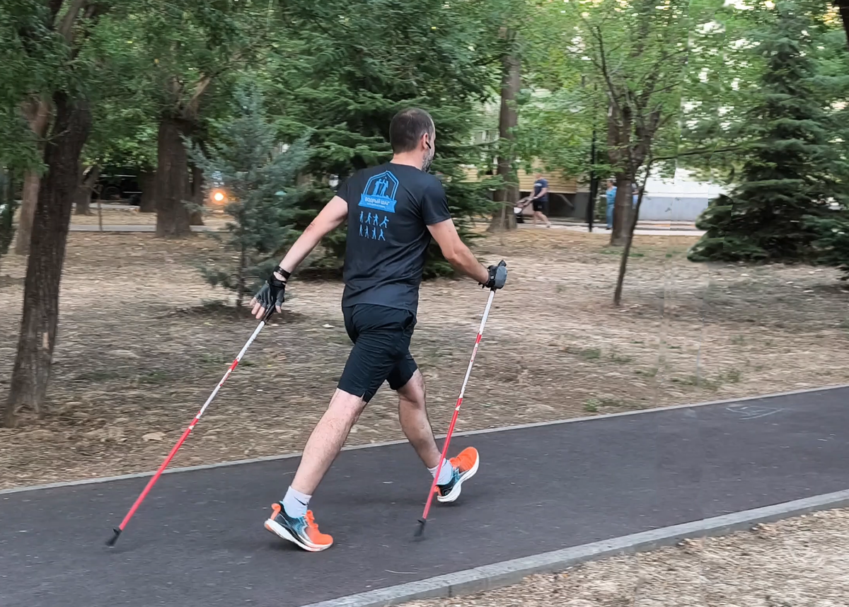 Фото клуба северной ходьбы "БОДРЫЙ ШАГ"