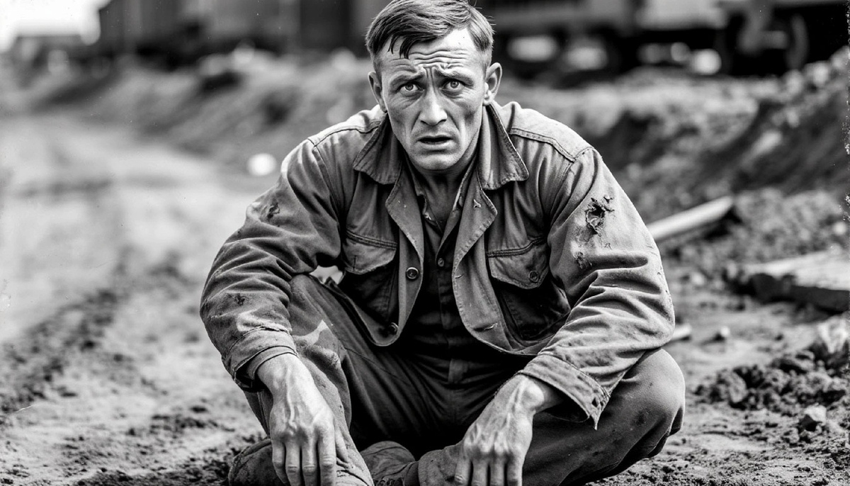 Михаил был в ужасе от увиденного.