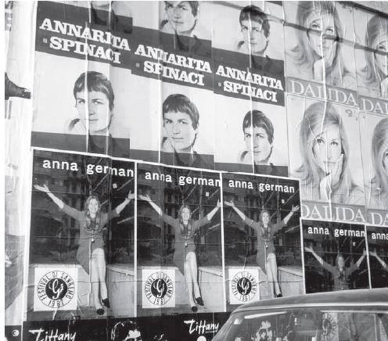 Афиша конкурса-концерта "Сан Ремо" 1967