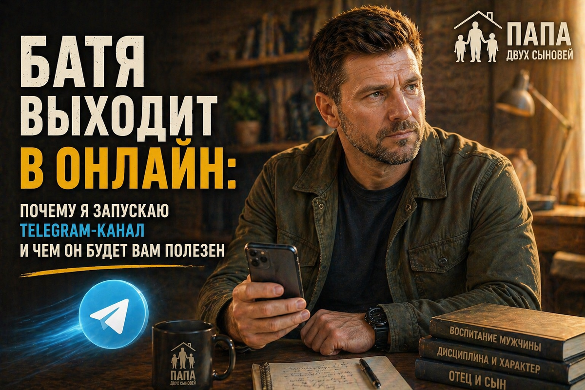 «Батя выходит в онлайн»: Почему я запускаю Telegram-канал и чем он будет вам полезен