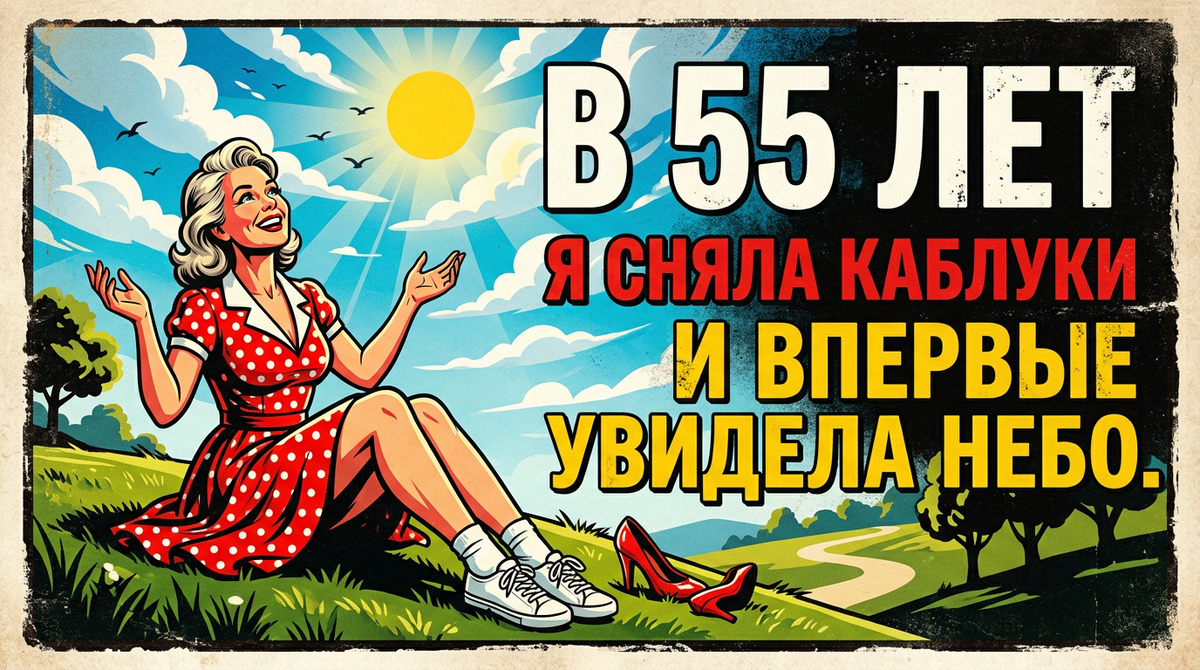 В 55 лет я сняла каблуки