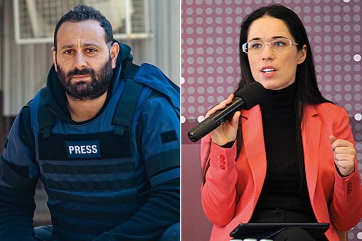    Дэвид Патрикаракос — британский писатель, журналист, подкастер и военный корреспондент; украинский аналитик Ганна Шелест.