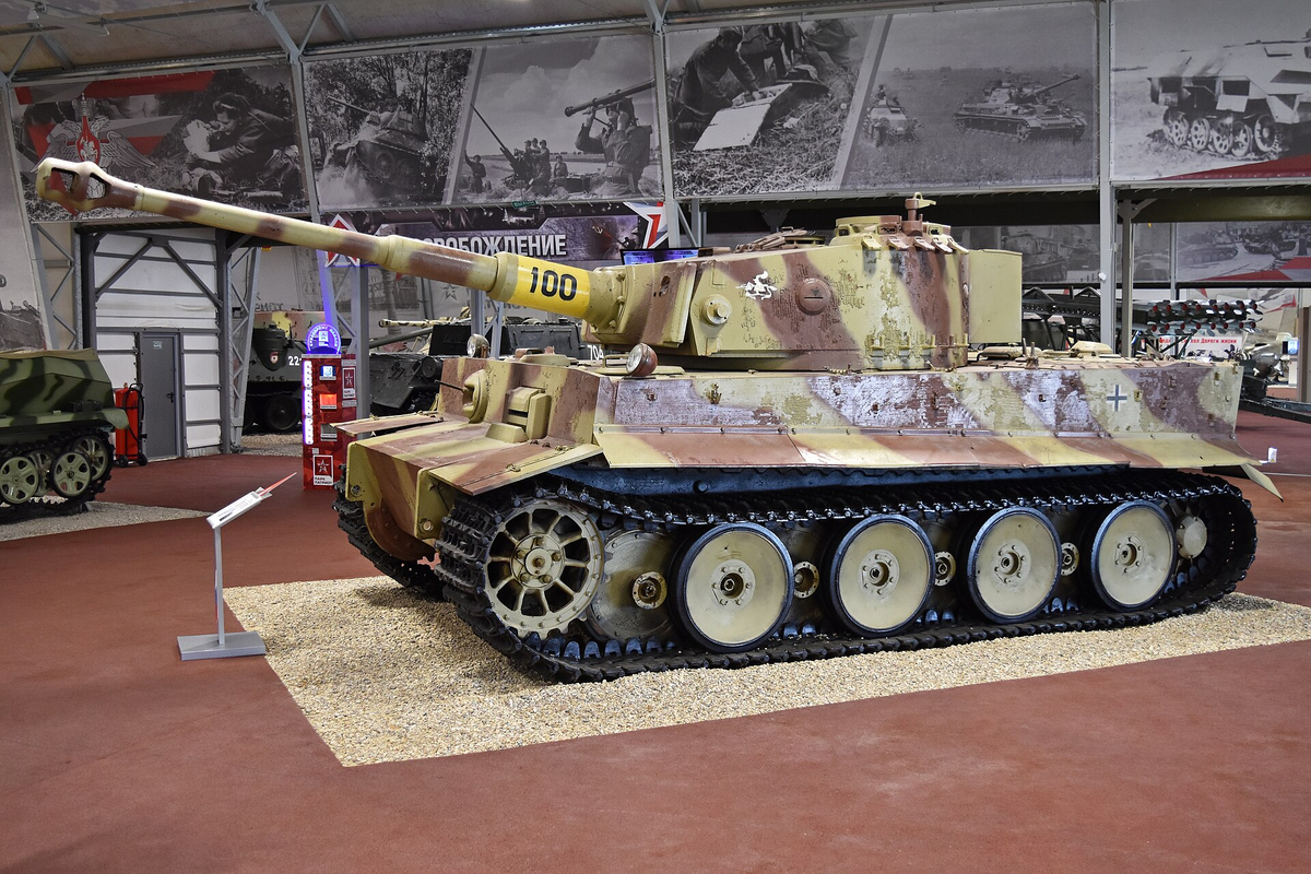Танк PzKpfw VI Tiger в экспозиции парка «Патриот» (Кубинка). Фото: wikipedia.org