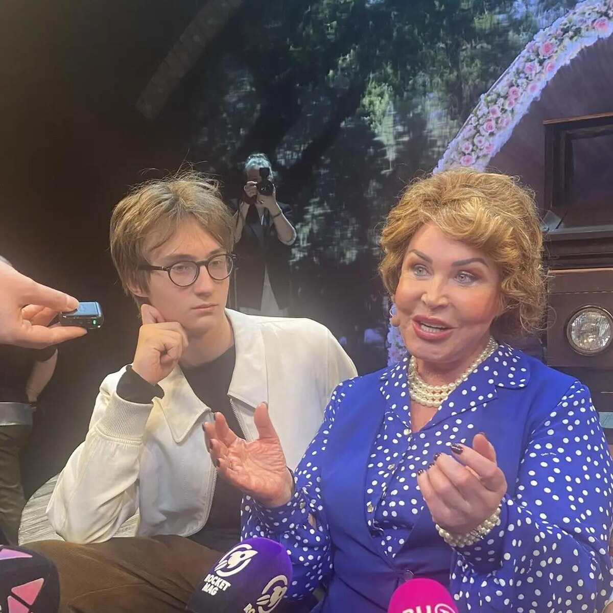    Надежда Бабкина с внуком Екатерина Нечаусова, 7Дней.ru