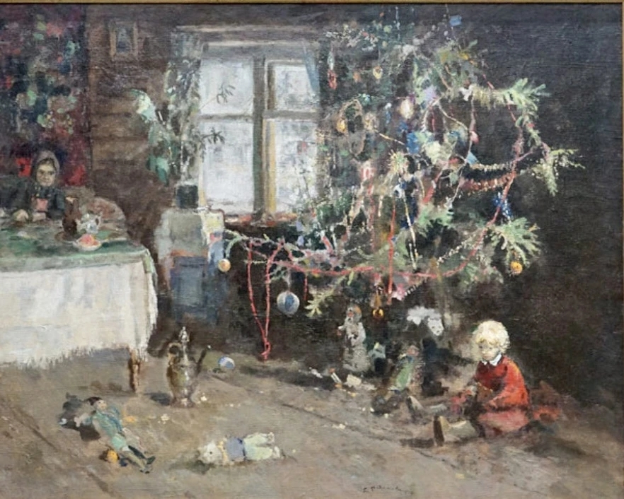 Павел Радимов. «Рождественское утро». 1946
