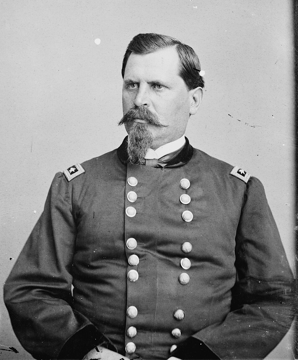 Генерал Вильям Бабкок Хэйзен (1830-1887)                                                                                                                                                (By Mathew Benjamin Brady - Library of Congress Prints and Photographs Division. Brady-Handy Photograph Collection. http://hdl.loc.gov/loc.pnp/cwpbh.00780. CALL NUMBER: LC-BH82- 308 A <P&P>[P&P], Public Domain, https://commons.wikimedia.org/w/index.php?curid=1355490 )                                          (Borrowed from here: https://en.wikipedia.org/wiki/William_Babcock_Hazen#/media/File:William_Babcock_Hazen_-_Brady-Handy.jpg) 
