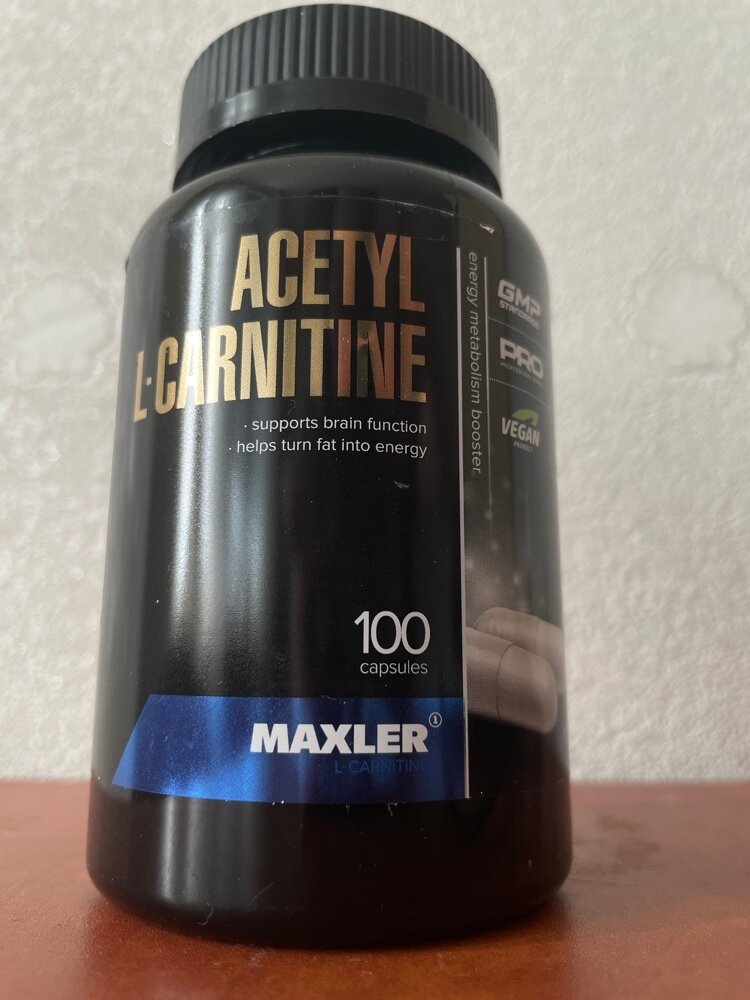 Ацетил Л-карнитин вживую.