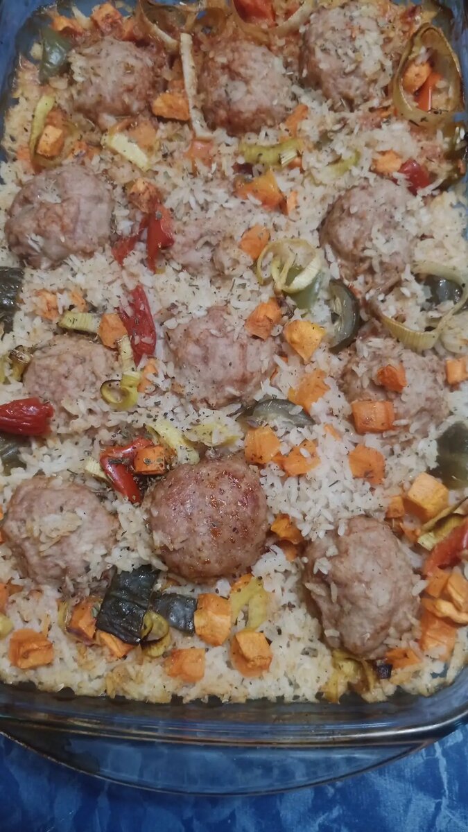 Образец готового блюда.