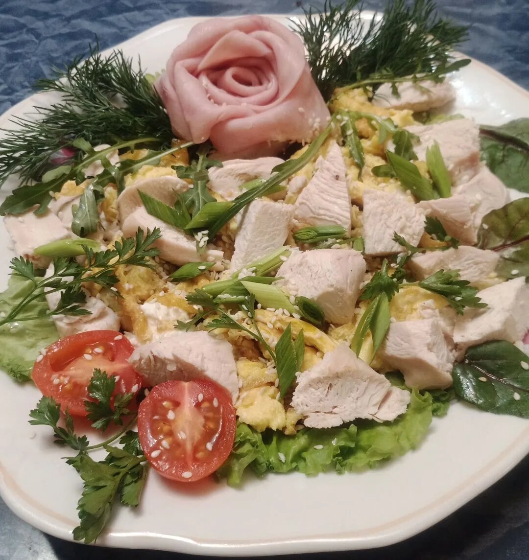 Образец готового блюда.