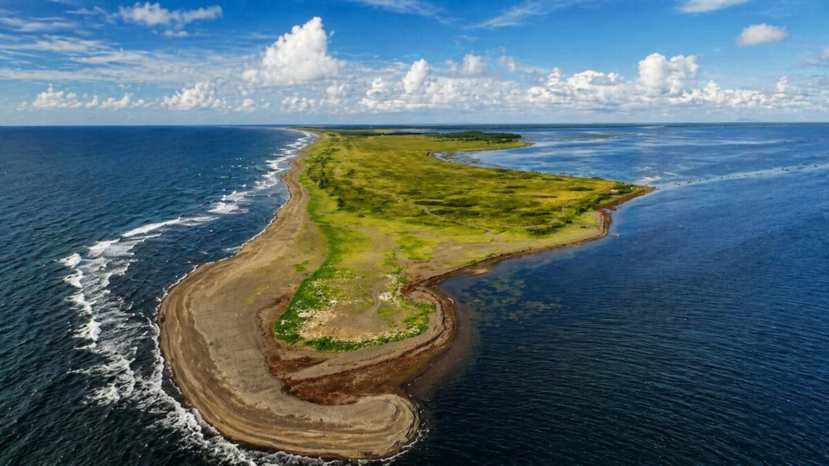 Лагуна Буссе — Сахалин / фото: Виктор Рогов