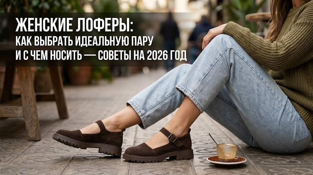    Актуальные модели лоферов и идеи для создания безупречных образов в 2026 году. Носим Сутками