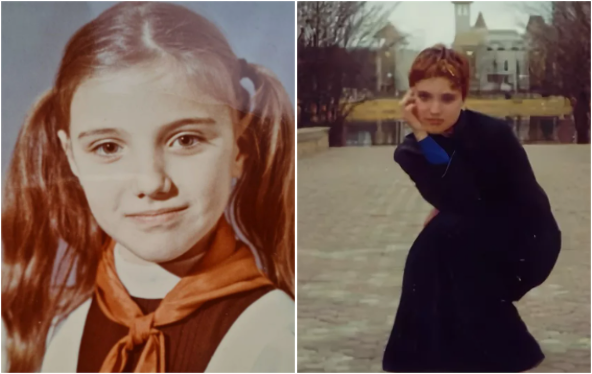 Ирина Тонева в детстве и юности. Фото: соцсети