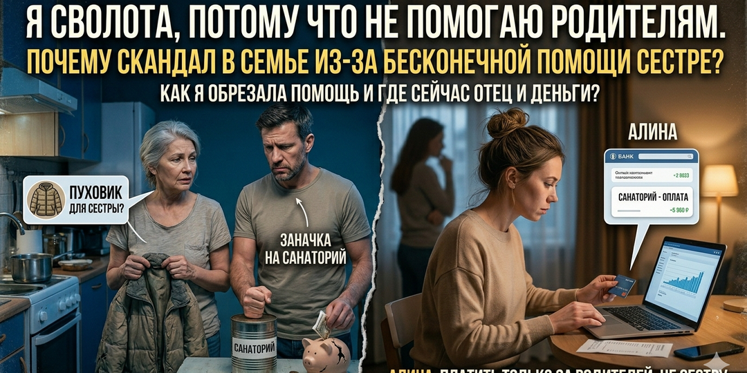Семейная финансовая пирамида: Почему я перестала быть «дойной коровой» для сестры