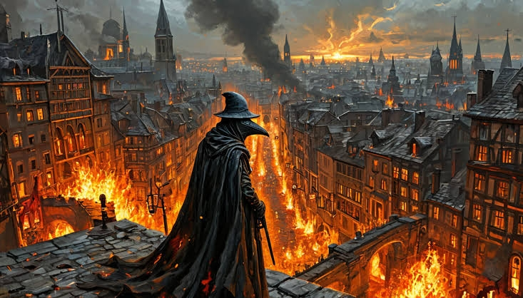 Чума 1771 года. Изображение сгенерировано ИИ. Источник: chronohub.ru