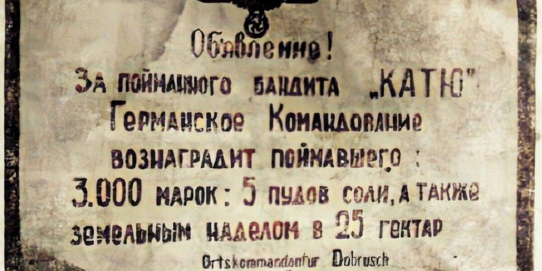 3 000 марок за одну девушку: как неуловимая «бандитка Катя» довела оберлейтенанта Брокмана до бешенства и стала главной диверсанткой войны