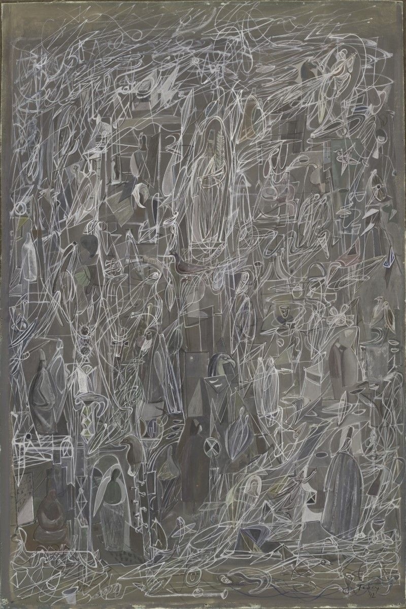 Марк Тоби «Threading-Light», 1942 г.