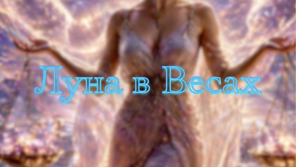 Луна в Весах: тонкая настройка внутреннего равновесия