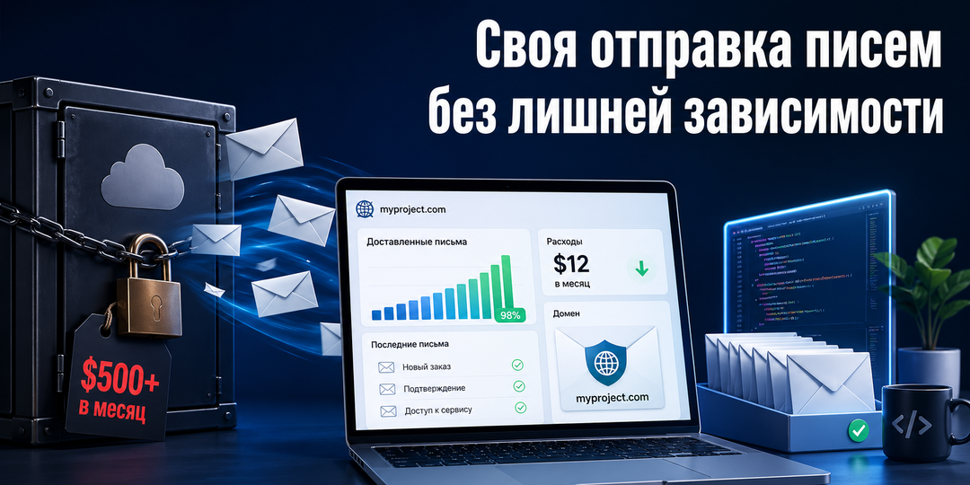 useSend: своя почтовая отправка вместо дорогих сервисов