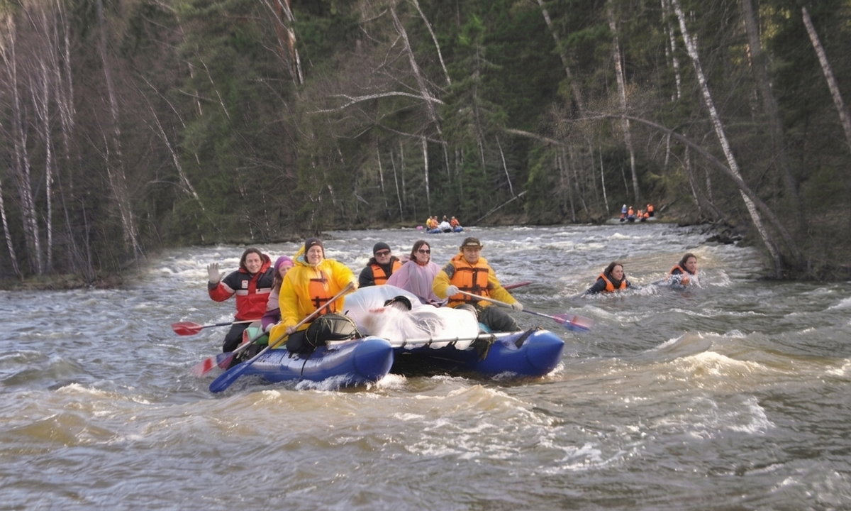 Студенческий майский сплав